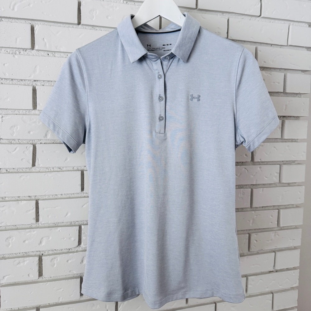 UNDER ARMOUR GOLD POLO